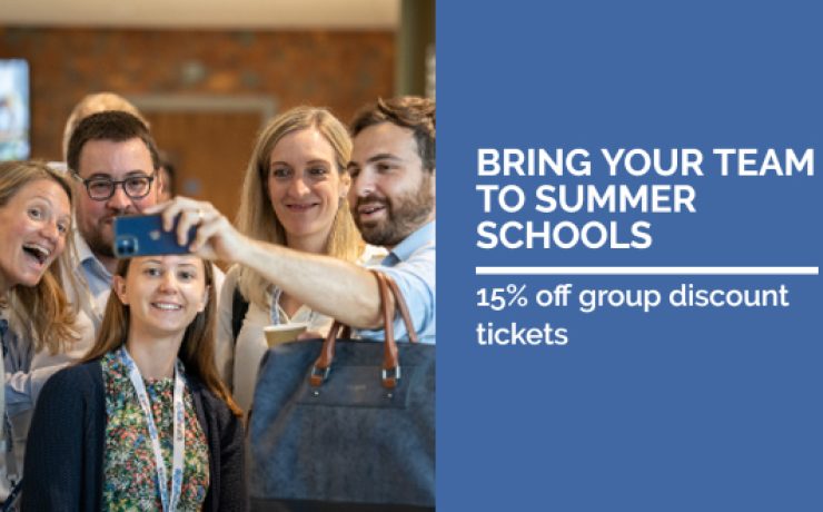 Bring your team to Summer Schools
