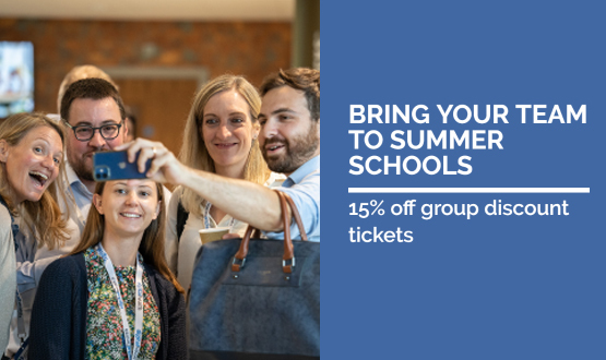 Bring your team to Summer Schools